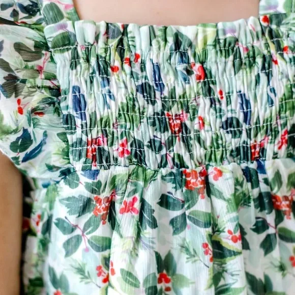 Cheeky Plum Brielle Dress - Winter Berry - Size 4T - Picture 3 of 4